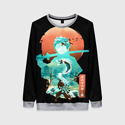 Женский свитшот Танджиро