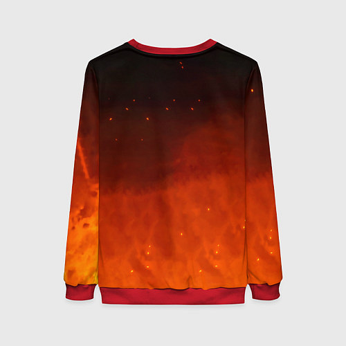 Женский свитшот Доктор Стоун / 3D-Красный – фото 2