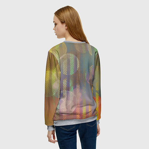 Женский свитшот Урарака Очако / 3D-Меланж – фото 4