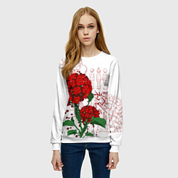 Свитшот женский Обещанный Неверленд, цвет: 3D-белый — фото 2