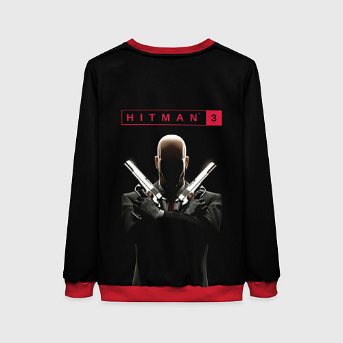 Женский свитшот Hitman III / 3D-Красный – фото 2
