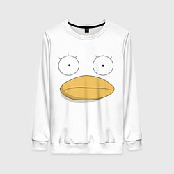 Свитшот женский Gintama Гинтама, цвет: 3D-белый