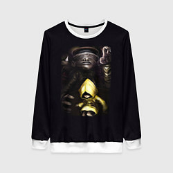 Свитшот женский Little Nightmares 2 Шестая, цвет: 3D-белый