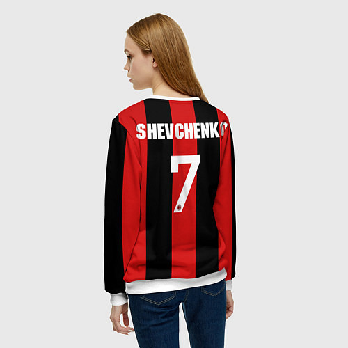 Женский свитшот Шевченко / 3D-Белый – фото 4