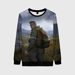Свитшот женский DAYZ POSTER ДЕЙЗИ ПОСТЕР Z, цвет: 3D-черный