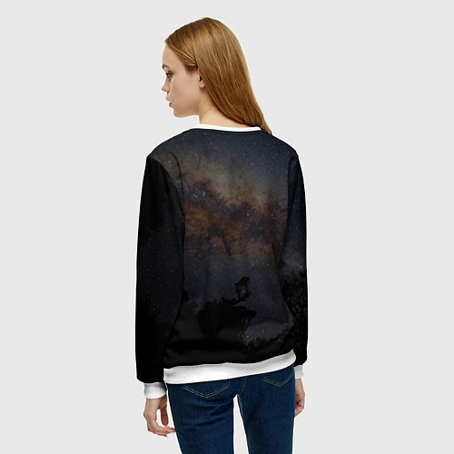 Женский свитшот PHONK Drift King фонк дрифт / 3D-Белый – фото 4