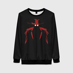 Свитшот женский Alucard, цвет: 3D-черный