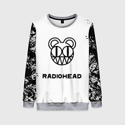 Свитшот женский Radiohead, цвет: 3D-меланж