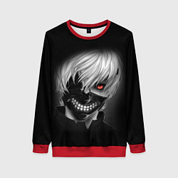 Свитшот женский TOKYO GHOUL ТОКИЙСКИЙ ГУЛЬ, цвет: 3D-красный