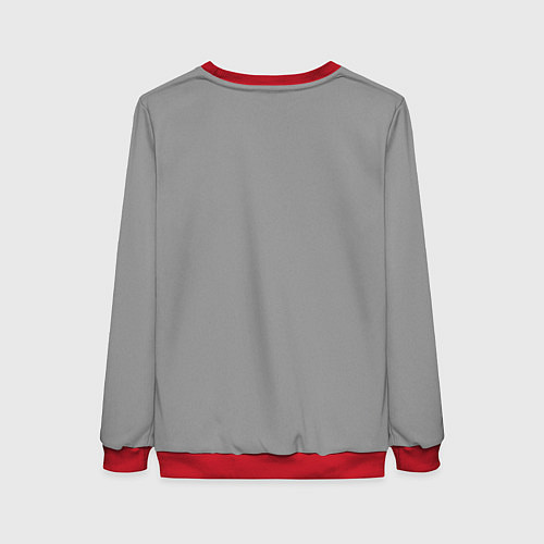 Женский свитшот MONOKUMA JUNKO / 3D-Красный – фото 2