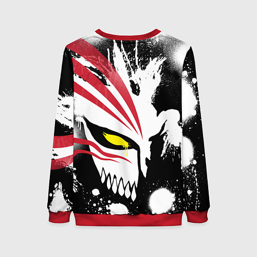 Женский свитшот БЛИЧ МАСКА ИЧИГО ПУСТОГО / 3D-Красный – фото 2