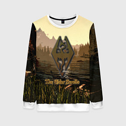 Свитшот женский The Elder Scrolls Online, цвет: 3D-белый
