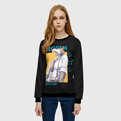 Свитшот женский Legoshi Art, цвет: 3D-черный — фото 2