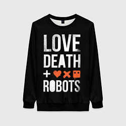 Женский свитшот Love Death Robots