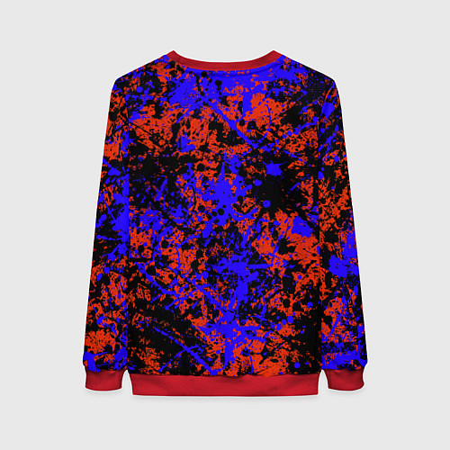 Женский свитшот Евангелион Evangelion / 3D-Красный – фото 2