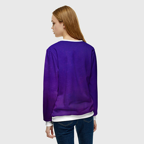 Женский свитшот Cowboy Bebop Spike Spiegel / 3D-Белый – фото 4