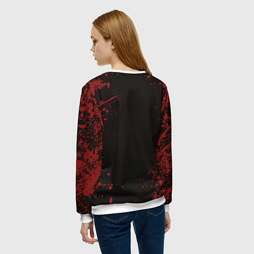 Женский свитшот Resident Evil Village / 3D-Белый – фото 4