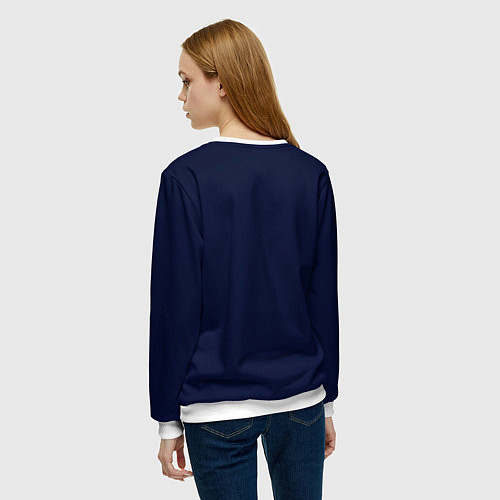 Женский свитшот Leo Messi Лео Месси 10 / 3D-Белый – фото 4