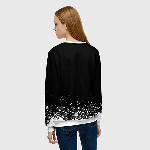 Женский свитшот War / 3D-Белый – фото 4