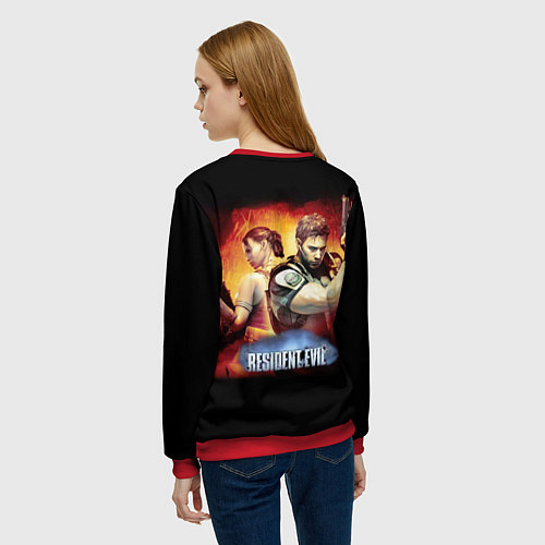 Женский свитшот Resident Evil Рэдфилд / 3D-Красный – фото 4