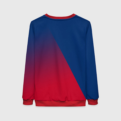 Женский свитшот ФК ПСЖ PARIS SAINT GERMAIN / 3D-Красный – фото 2