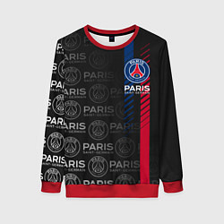 Свитшот женский ФК ПСЖ PARIS SAINT GERMAIN, цвет: 3D-красный