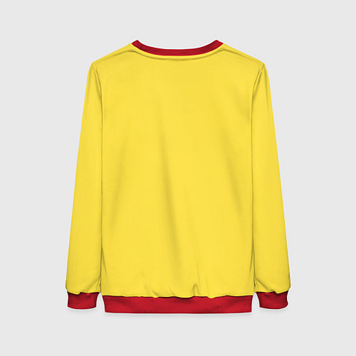 Женский свитшот Cuphead bros / 3D-Красный – фото 2