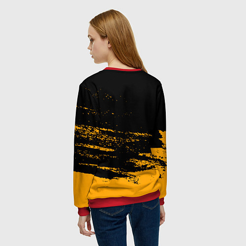 Женский свитшот Free Fire ? Фри Фаер / 3D-Красный – фото 4