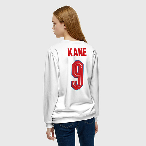 Женский свитшот Кейн форма Англия 20212022 / 3D-Белый – фото 4