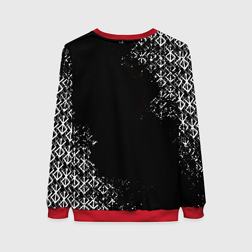 Женский свитшот БЕРСЕРК глаз / 3D-Красный – фото 2