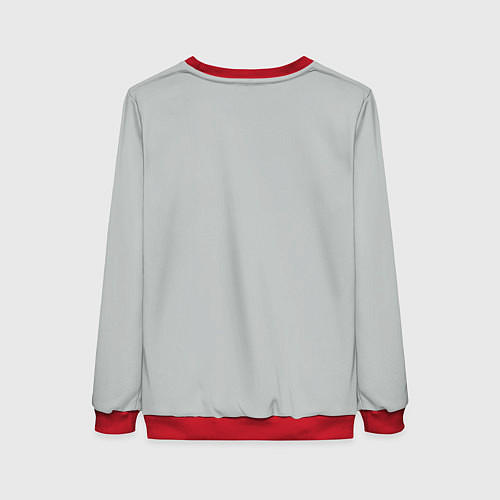 Женский свитшот Hard story / 3D-Красный – фото 2