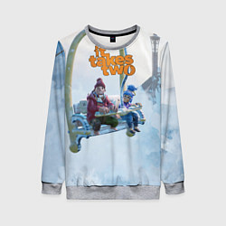 Свитшот женский It Takes Two Коди и Мэй, цвет: 3D-меланж