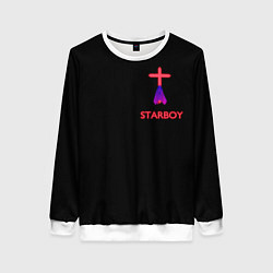 Свитшот женский STARBOY - The Weeknd, цвет: 3D-белый