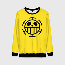 Свитшот женский Как у Трафальгара Ло One Piece, цвет: 3D-черный