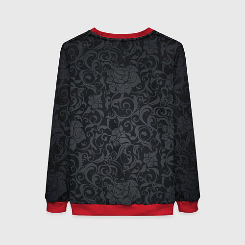 Женский свитшот Dark Pattern / 3D-Красный – фото 2