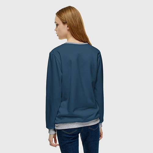 Женский свитшот Пони тим / 3D-Меланж – фото 4