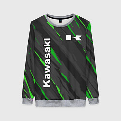 Женский свитшот KAWASAKI КАВАСАКИ SPORT