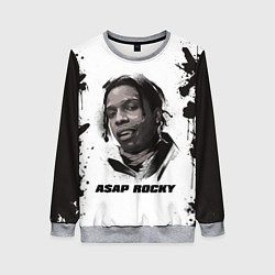 Свитшот женский АСАП ASAP ROCKY Z, цвет: 3D-меланж