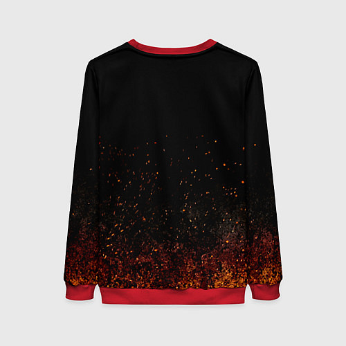 Женский свитшот Сектор Газа Юра ХОЙ / 3D-Красный – фото 2