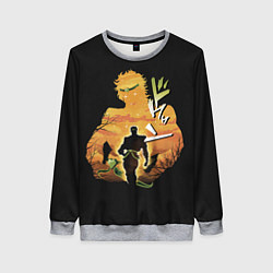 Свитшот женский Дио Брандо, цвет: 3D-меланж