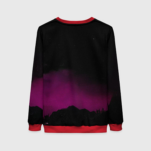 Женский свитшот Euphoria team / 3D-Красный – фото 2