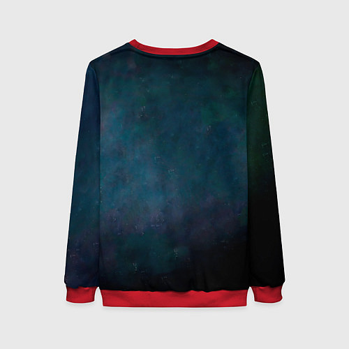 Женский свитшот Алиса - ИЗГОЙ / 3D-Красный – фото 2