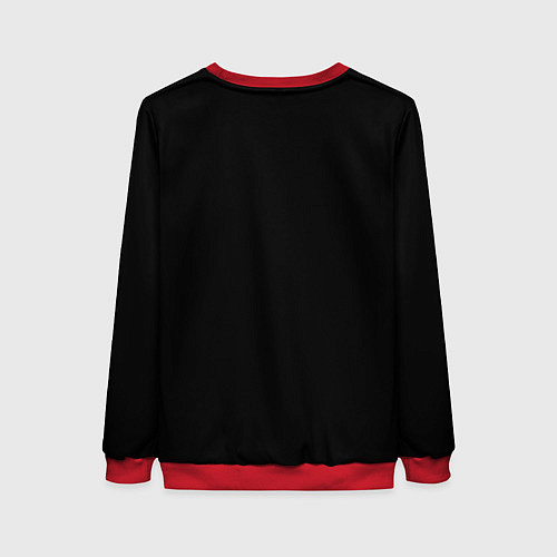 Женский свитшот Рок группа Кукрыниксы / 3D-Красный – фото 2