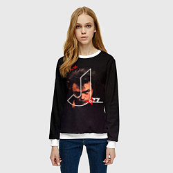 Свитшот женский АлисА JAZZ, цвет: 3D-белый — фото 2