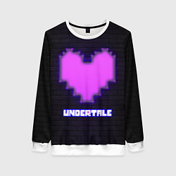 Женский свитшот UNDERTALE PURPLE HEART