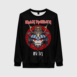 Свитшот женский Iron Maiden, Senjutsu, цвет: 3D-черный