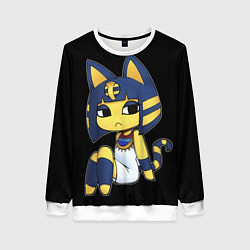 Свитшот женский Анка Ankha, цвет: 3D-белый
