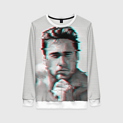 Свитшот женский Billie Herrington Gachimuchi, цвет: 3D-белый