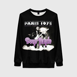 Свитшот женский Deep Purple - Paris 1975, цвет: 3D-черный