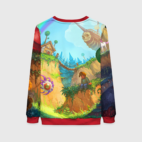 Женский свитшот Terraria Террария Z / 3D-Красный – фото 2